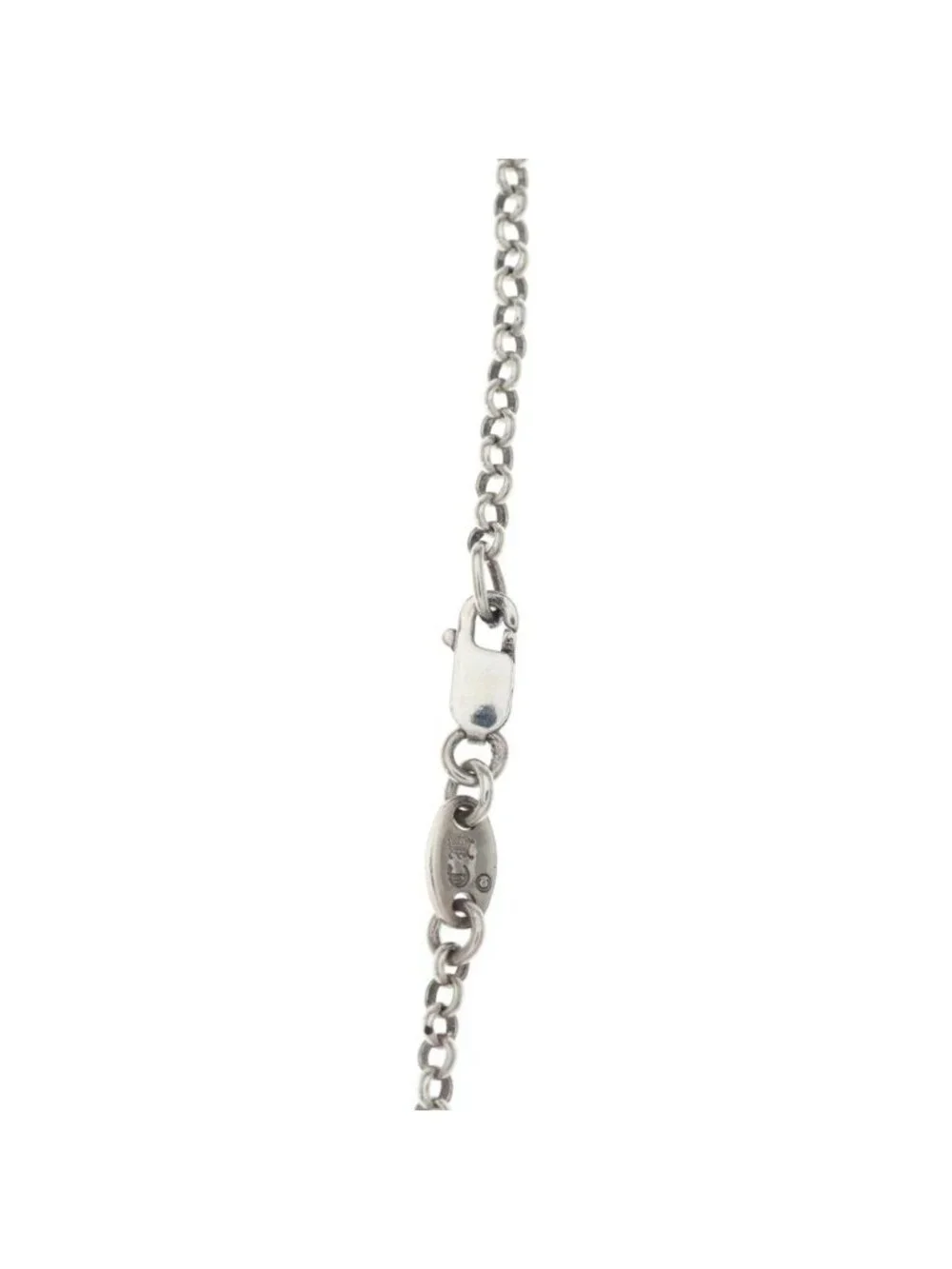 Chrome Hearts Neckchain Roll Chain Necklace Silver